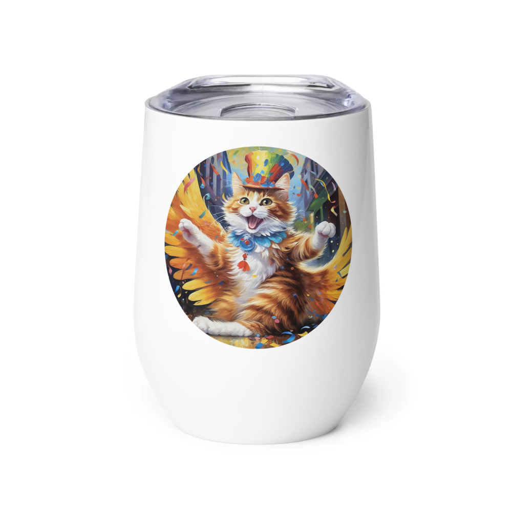 PugMug Custom Jack Jack Wine Tumbler