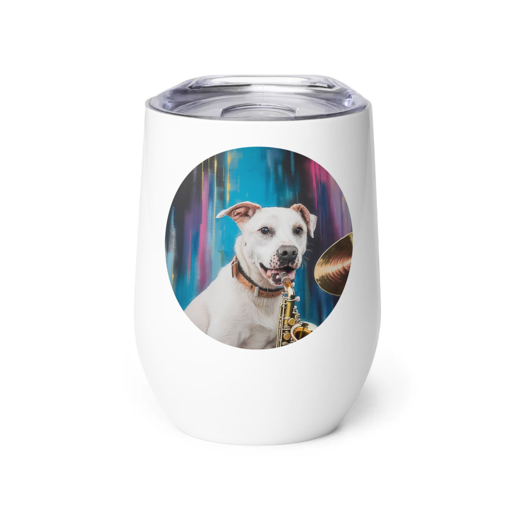 PugMug Custom Melody Wine Tumbler