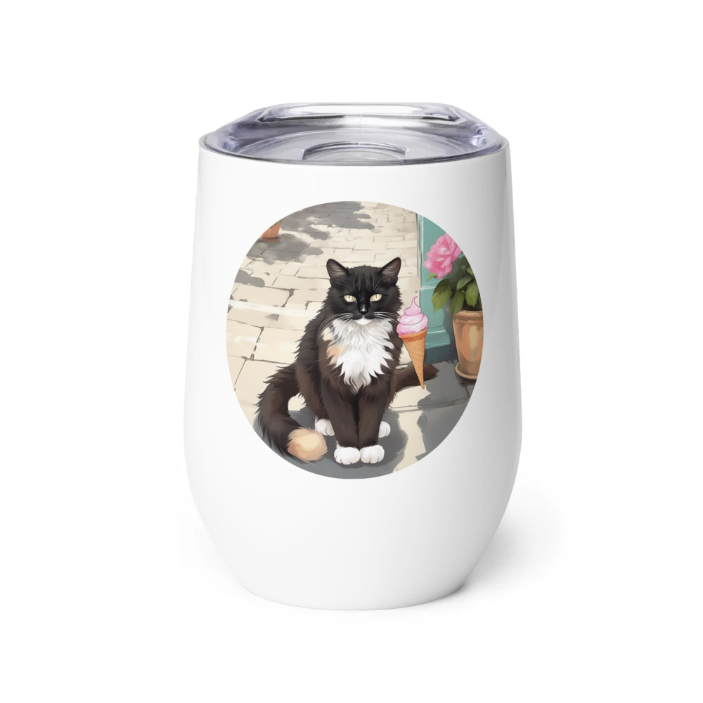 PugMug Custom Peerie Wine Tumbler