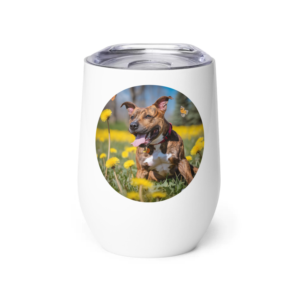 PugMug Custom Tony Hawk Wine Tumbler