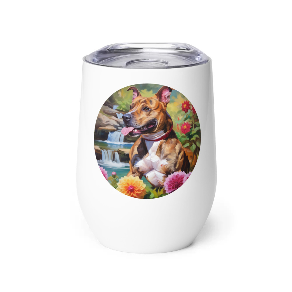 PugMug Custom Tony Hawk Wine Tumbler