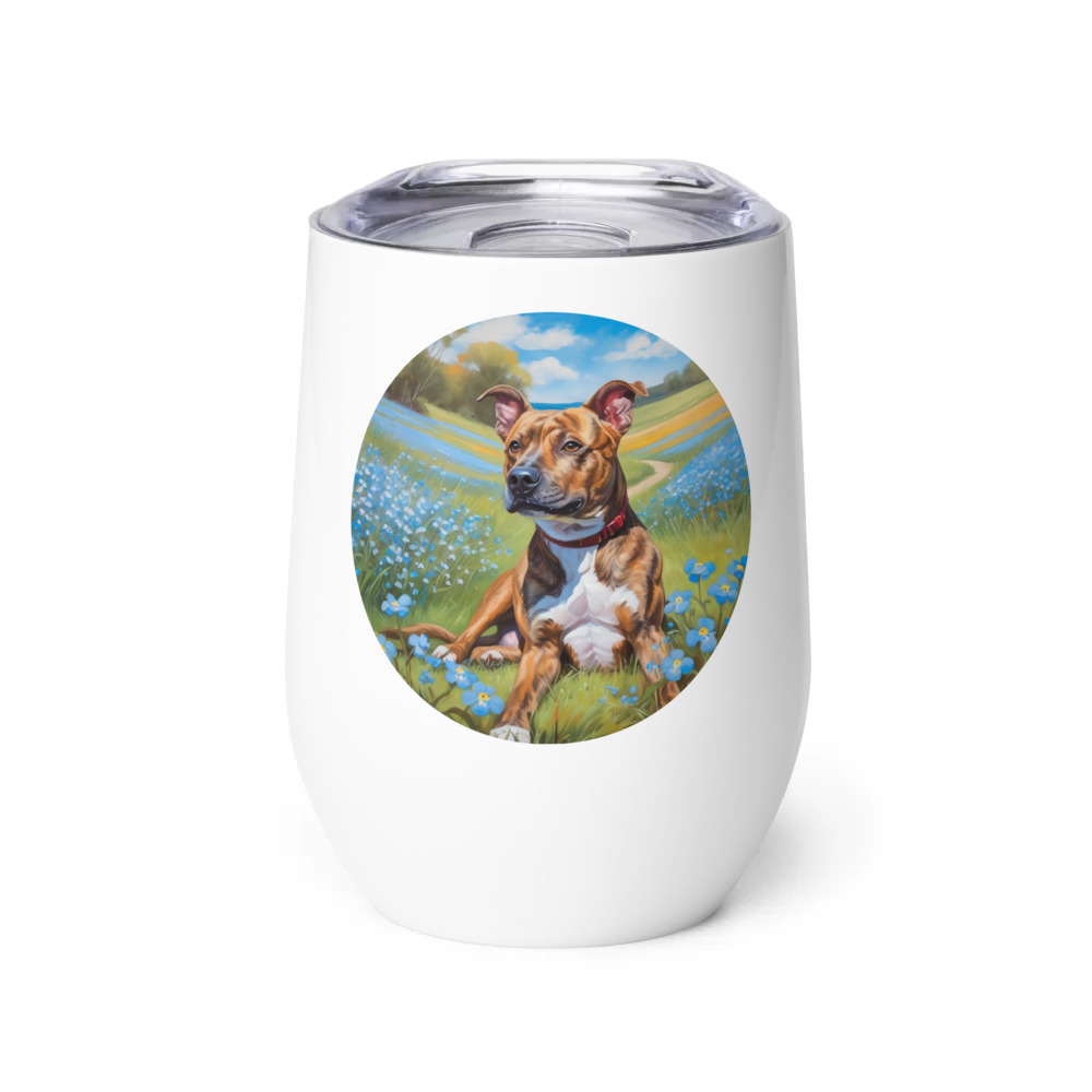 PugMug Custom Tony Hawk Wine Tumbler