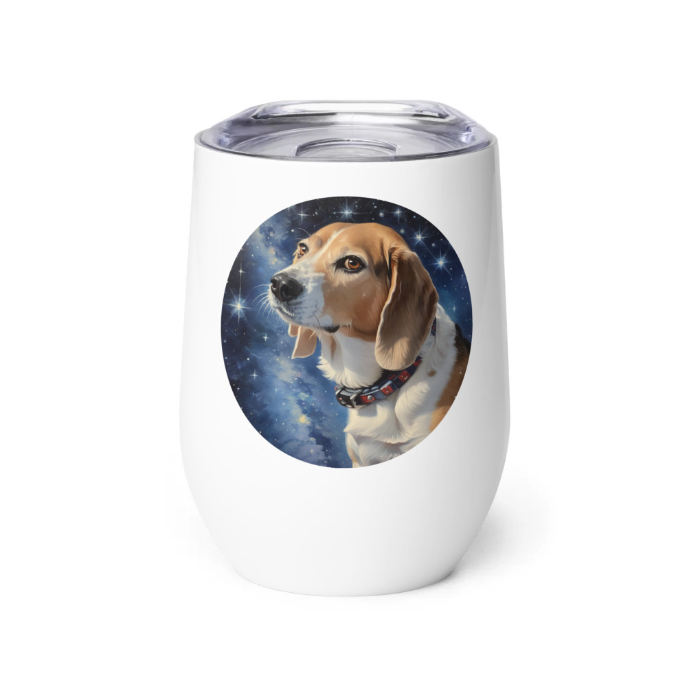 PugMug Custom Munchkin Wine Tumbler