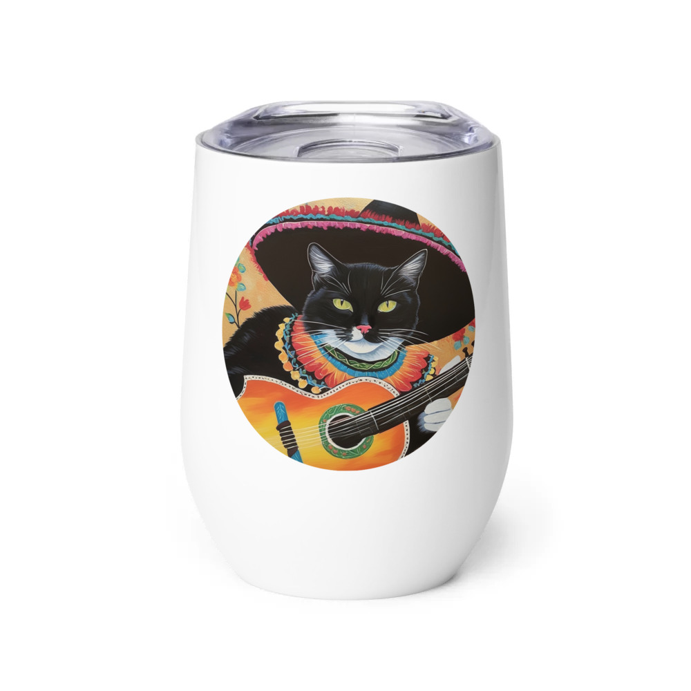PugMug Custom Peerie Wine Tumbler