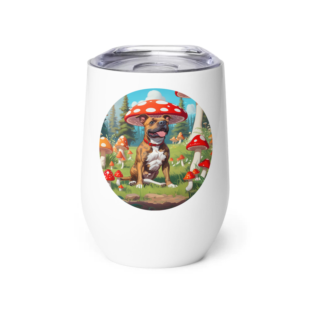 PugMug Custom Tony Hawk Wine Tumbler