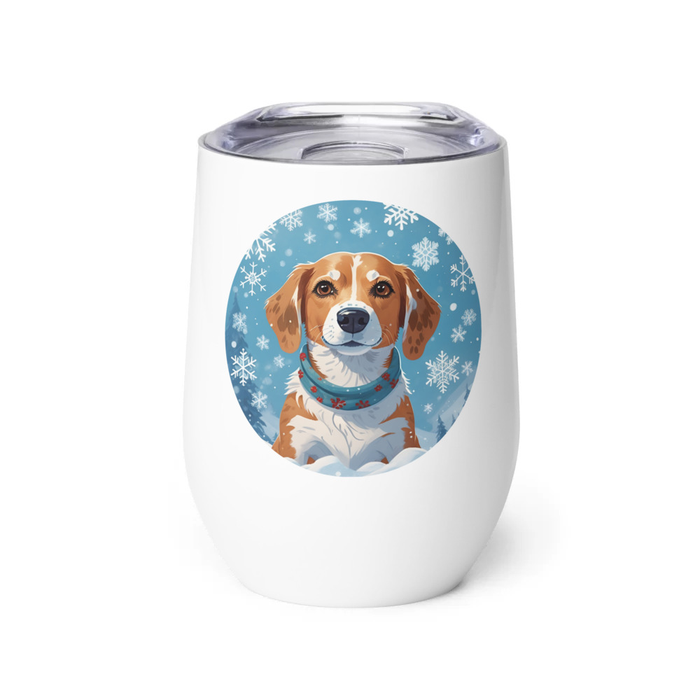 PugMug Custom Munchkin Wine Tumbler