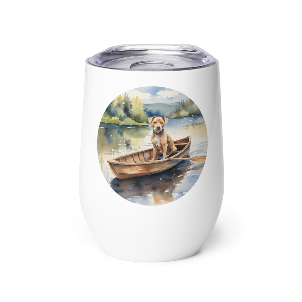 PugMug Custom squishmallow Wine Tumbler