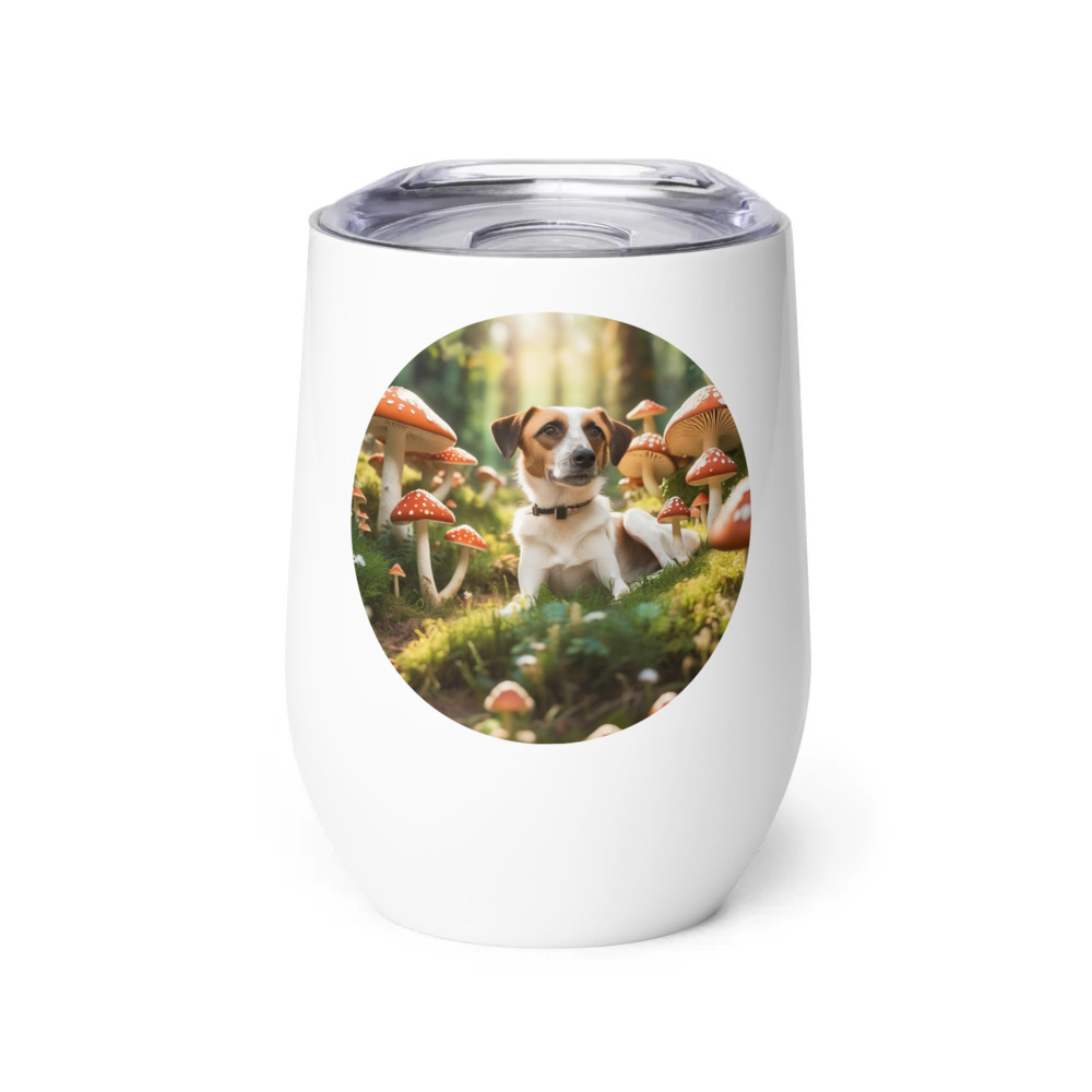 PugMug Custom Hazim Wine Tumbler