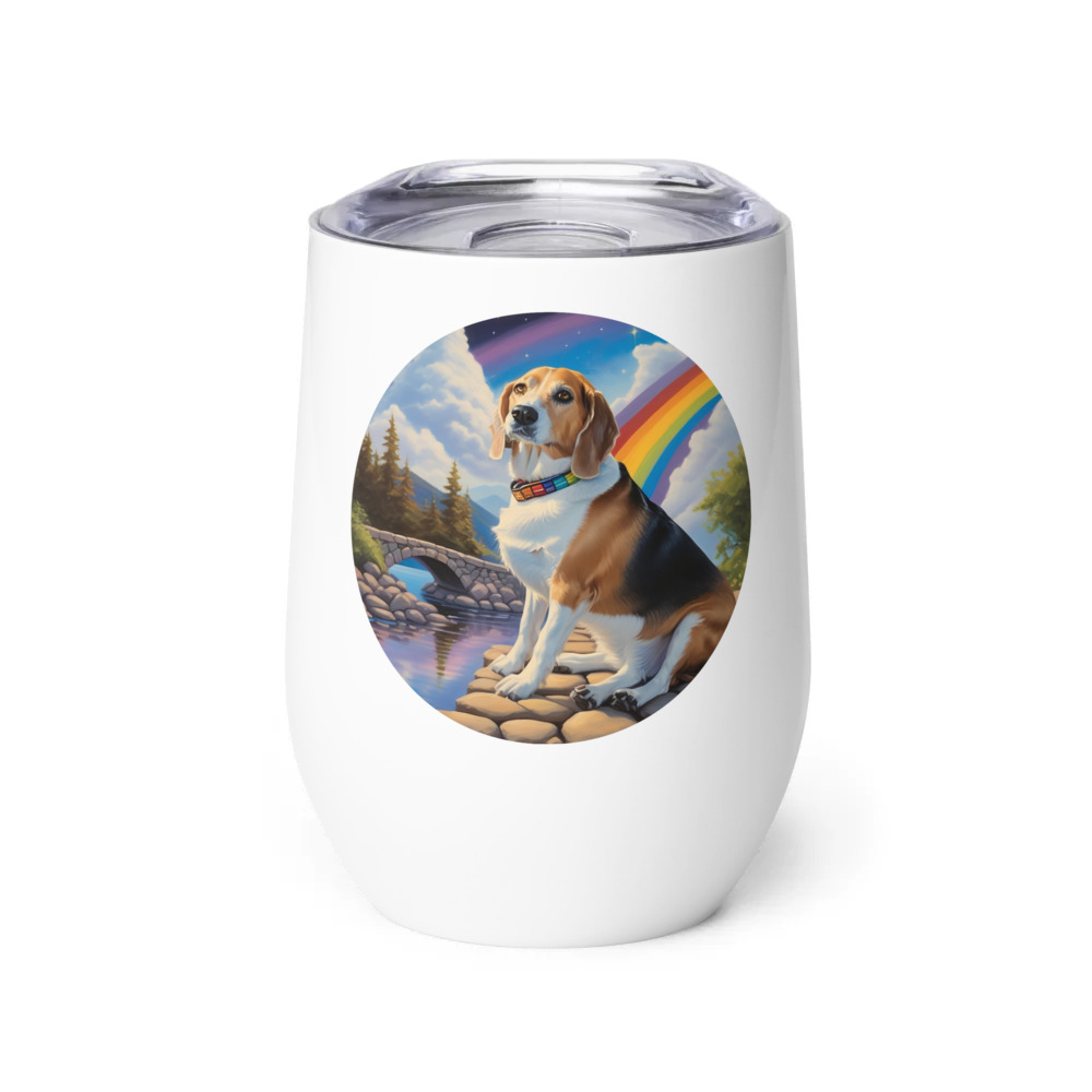 PugMug Custom Munchkin Wine Tumbler
