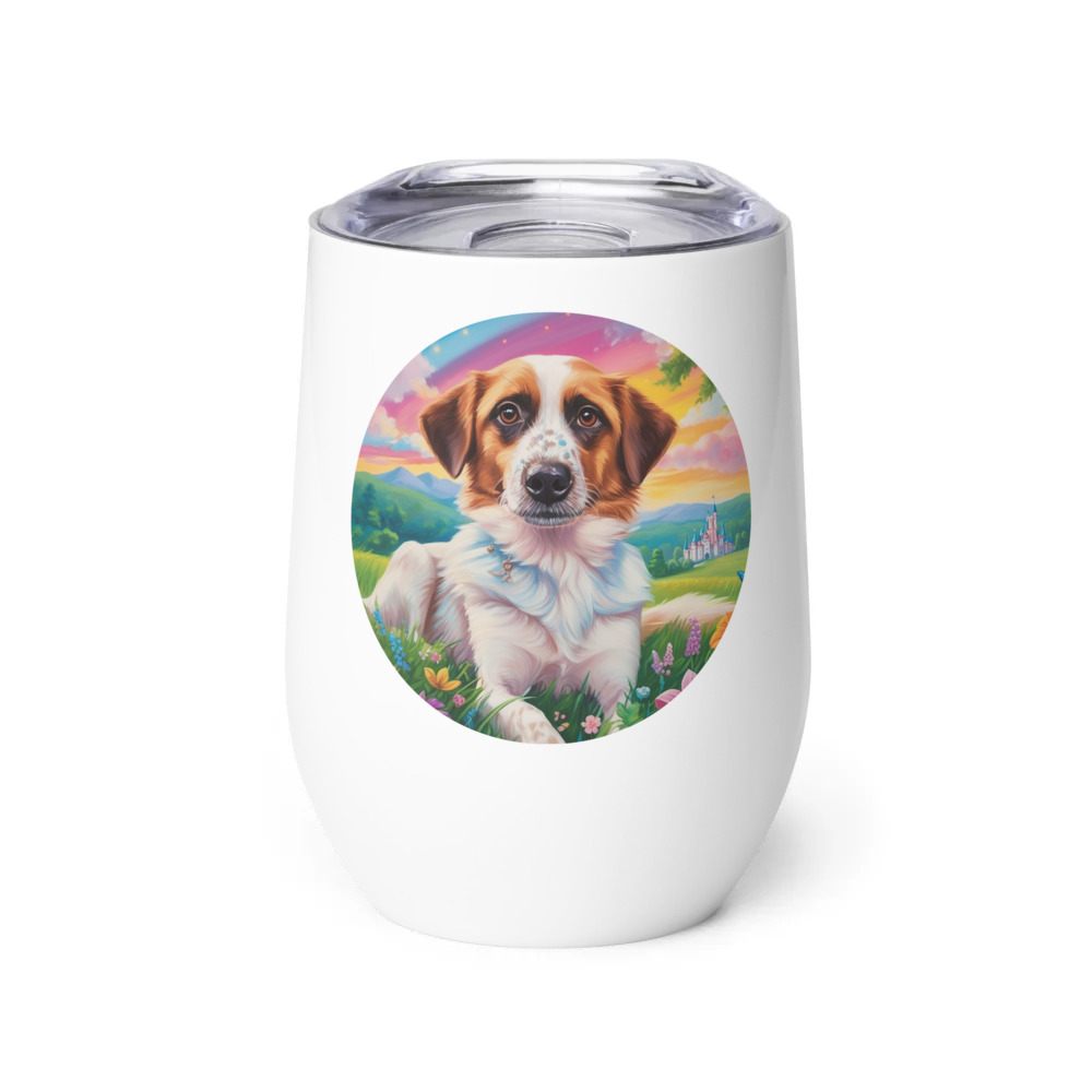 PugMug Custom Hazim Wine Tumbler