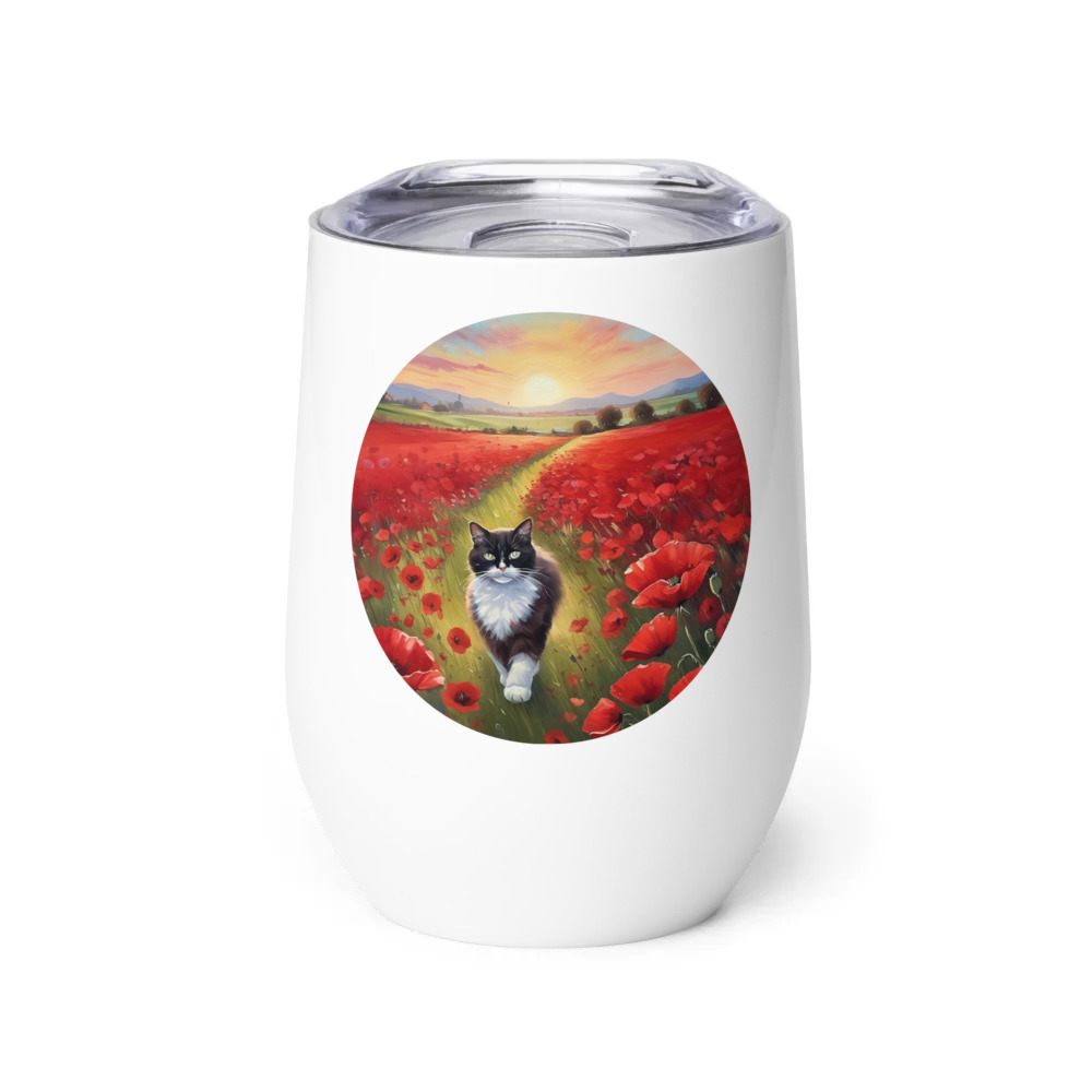 PugMug Custom Peerie Wine Tumbler