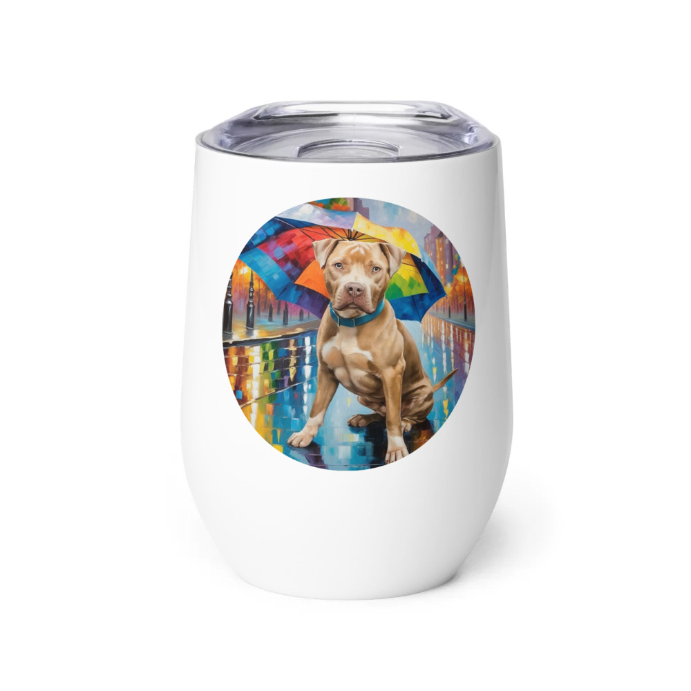 PugMug Custom squishmallow Wine Tumbler