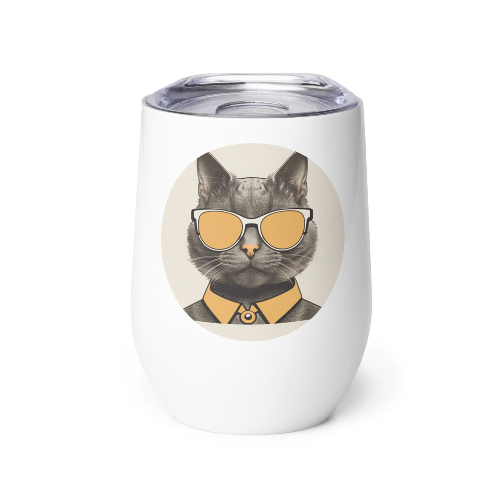 PugMug Custom Thumper Wine Tumbler
