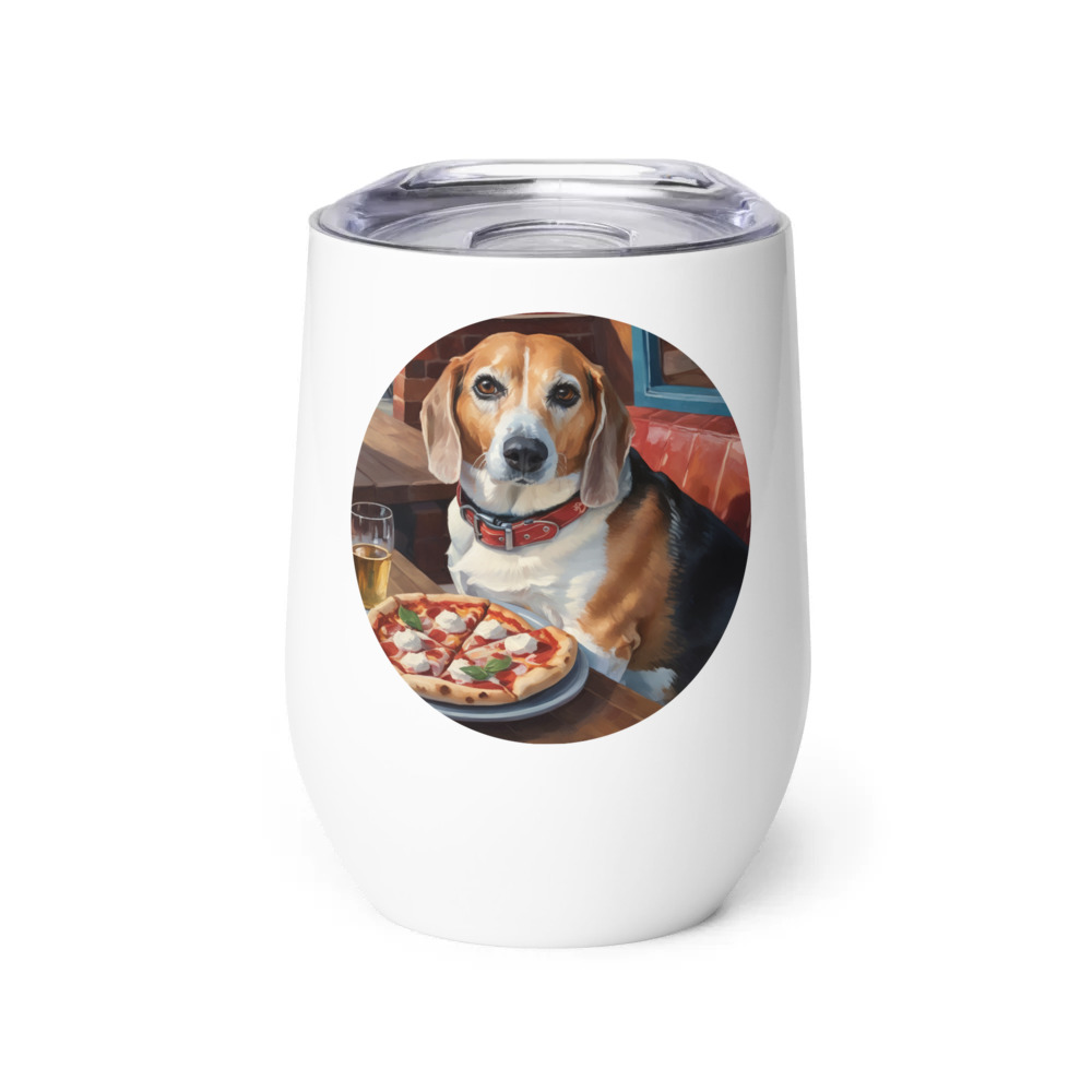 PugMug Custom Munchkin Wine Tumbler