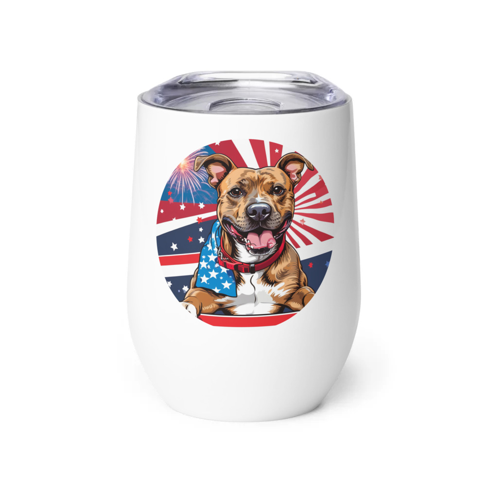 PugMug Custom Tony Hawk Wine Tumbler