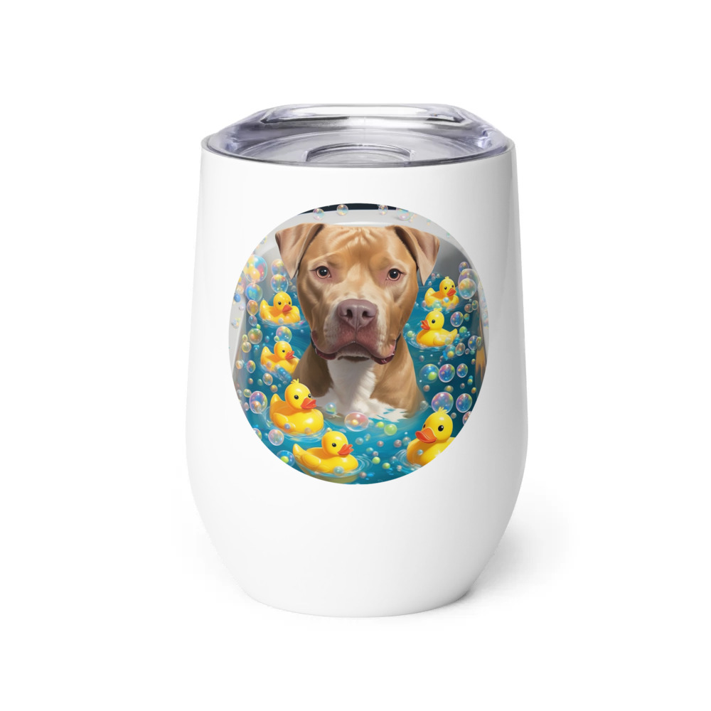 PugMug Custom squishmallow Wine Tumbler