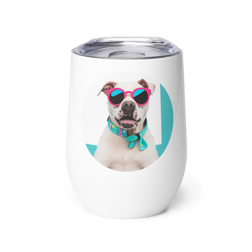 PugMug Custom Melody Wine Tumbler