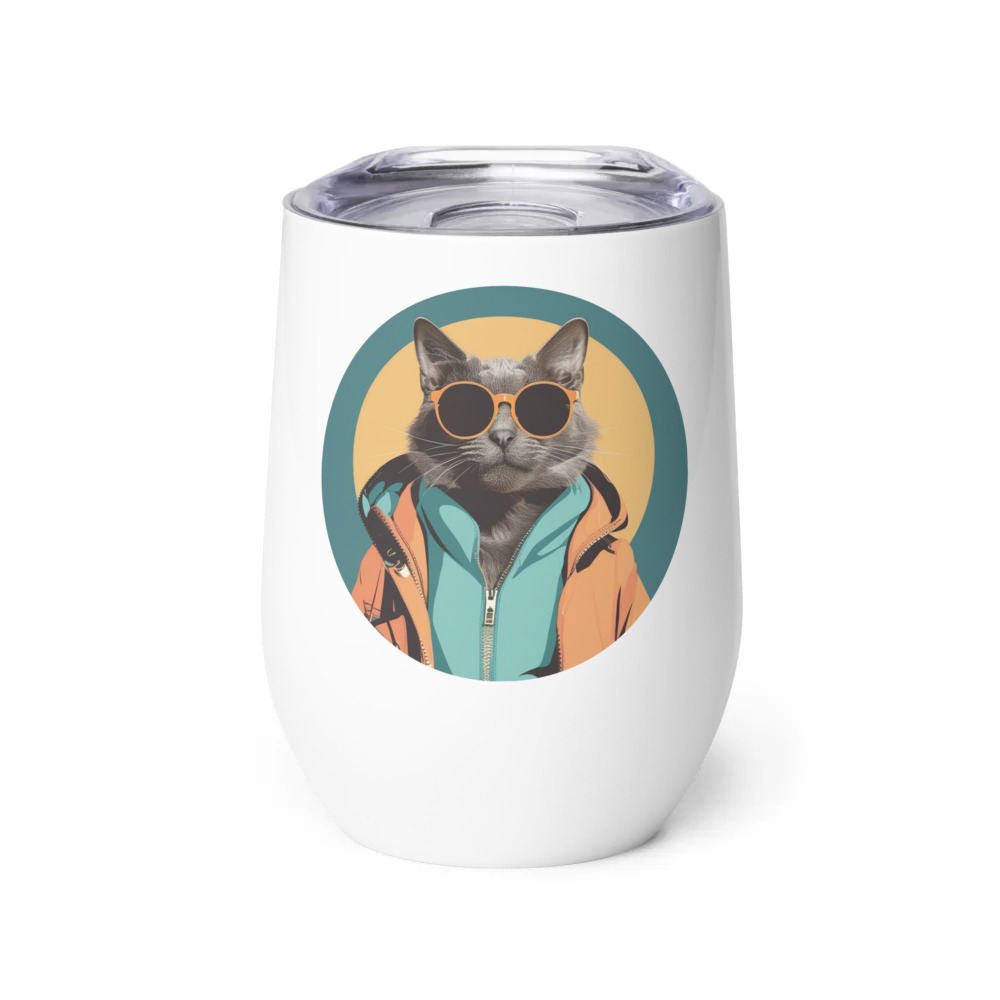 PugMug Custom Thumper Wine Tumbler