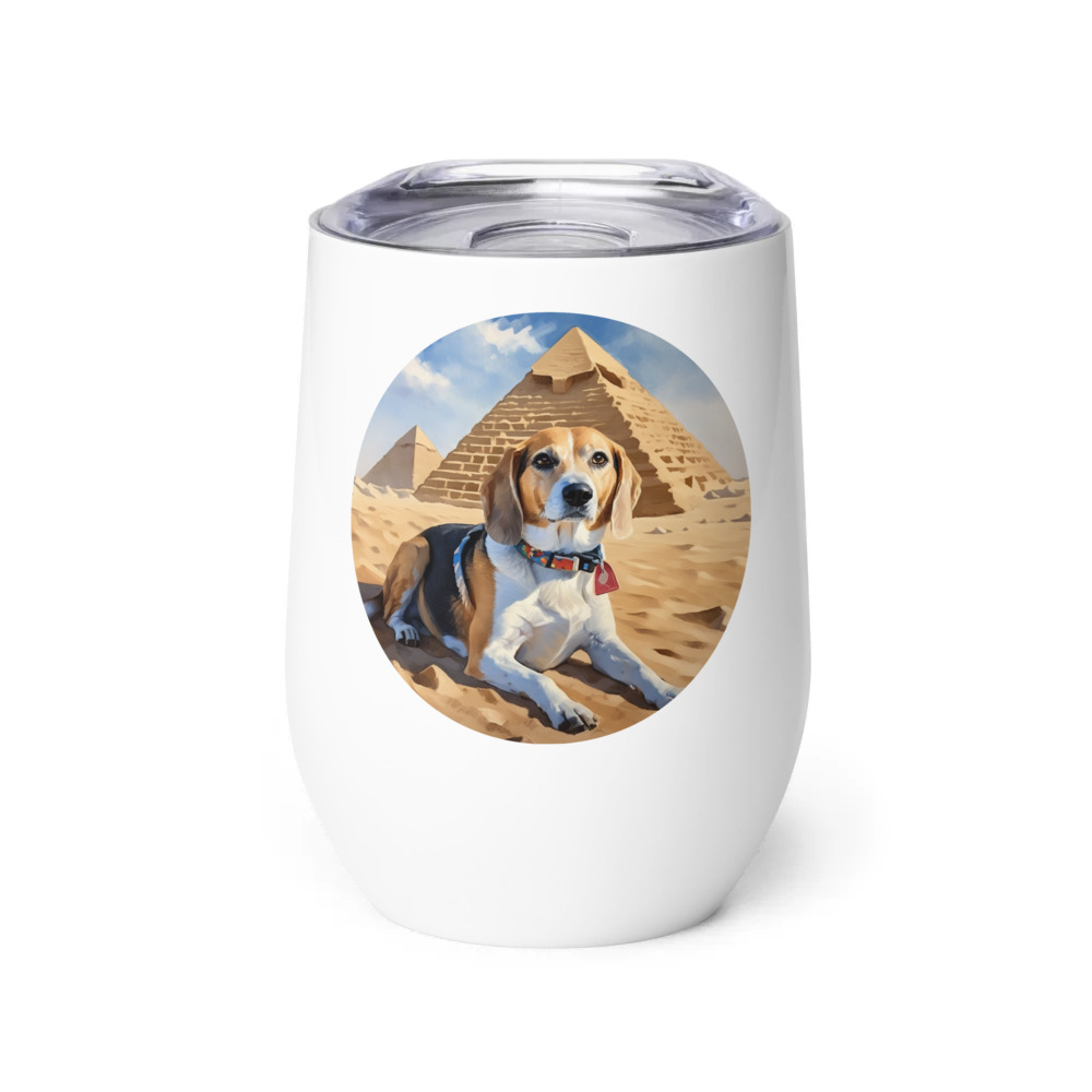 PugMug Custom Munchkin Wine Tumbler