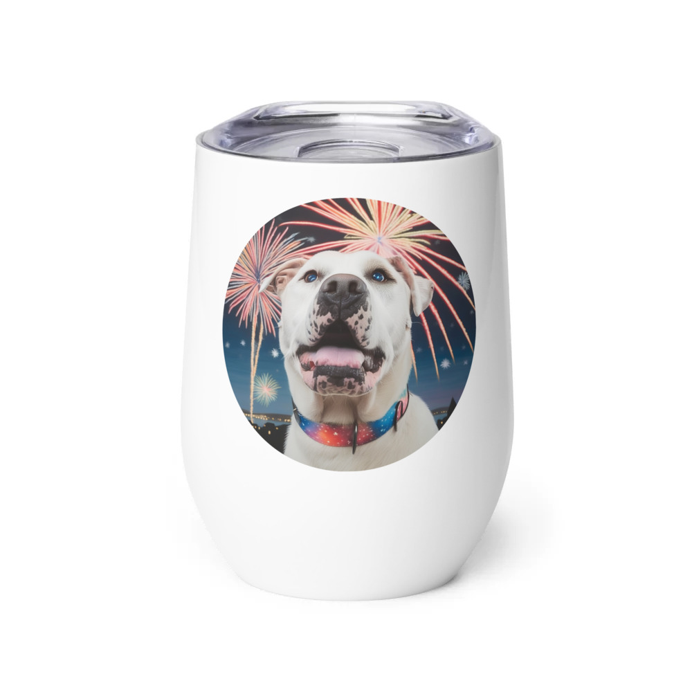 PugMug Custom Melody Wine Tumbler