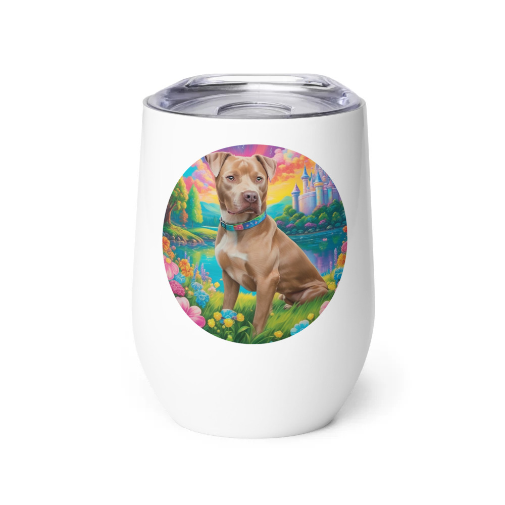 PugMug Custom squishmallow Wine Tumbler