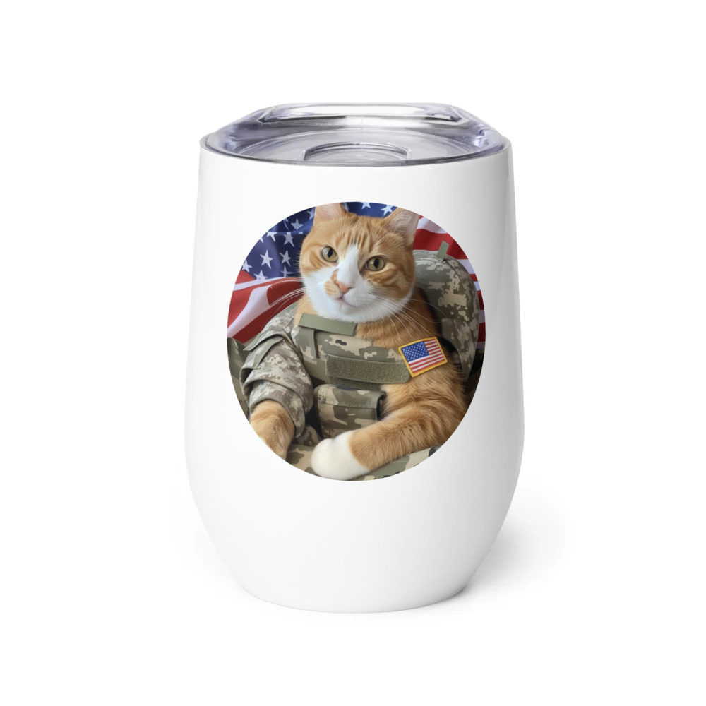 PugMug Custom Jack Jack Wine Tumbler