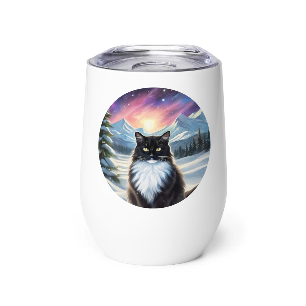 PugMug Custom Peerie Wine Tumbler