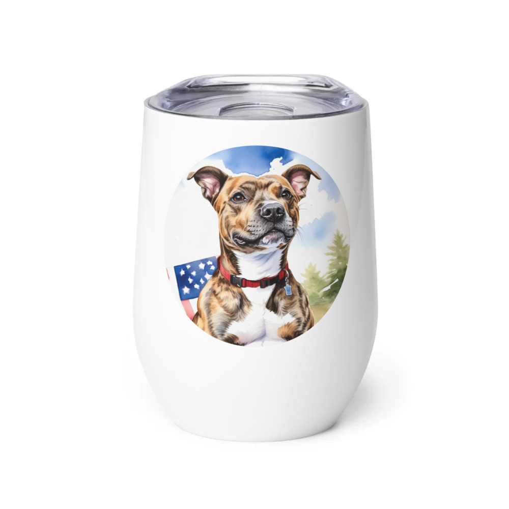 PugMug Custom Tony Hawk Wine Tumbler