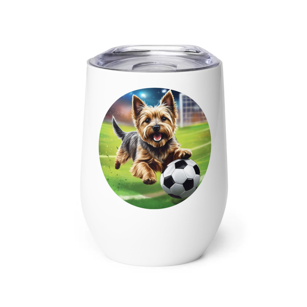 PugMug Custom Cairn Terrier Wine Tumbler