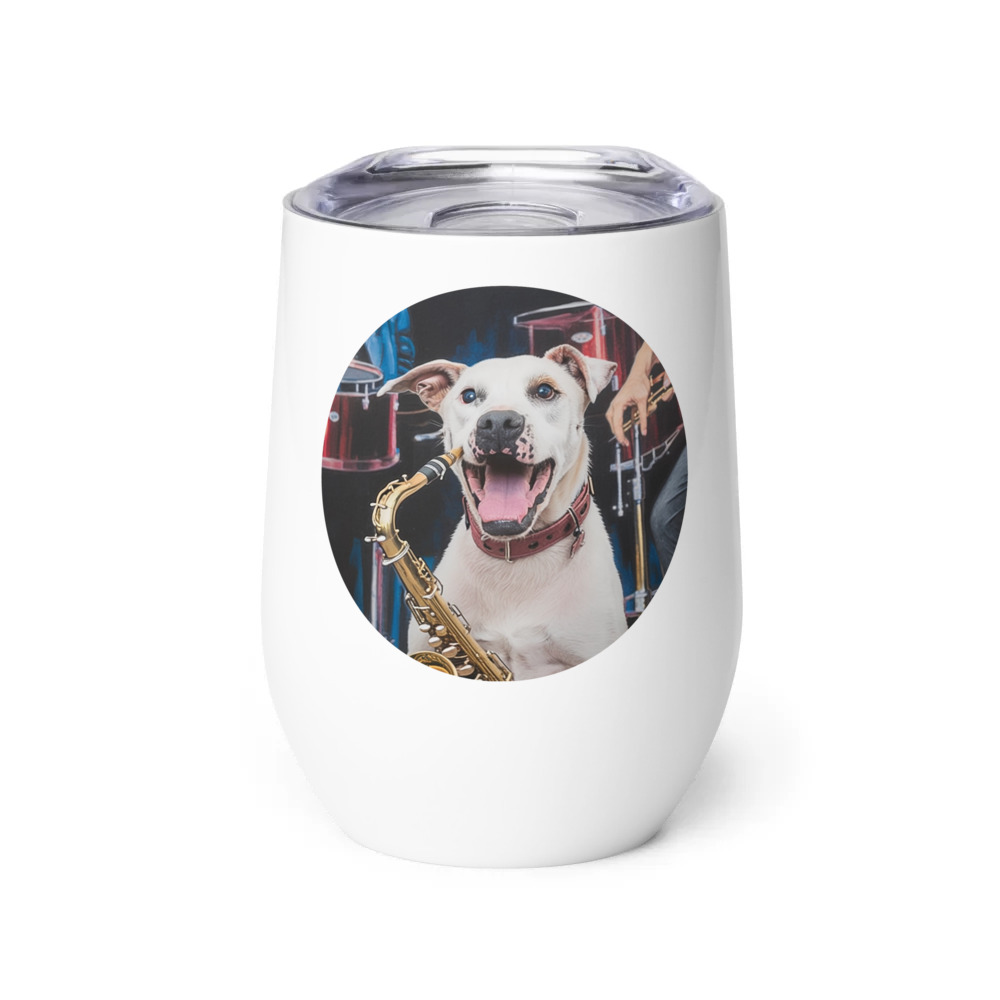 PugMug Custom Melody Wine Tumbler