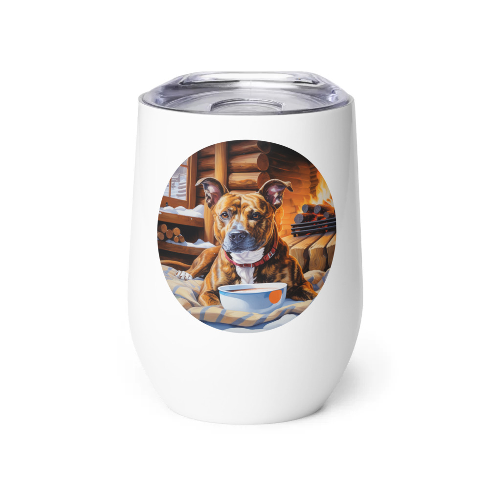 PugMug Custom Tony Hawk Wine Tumbler