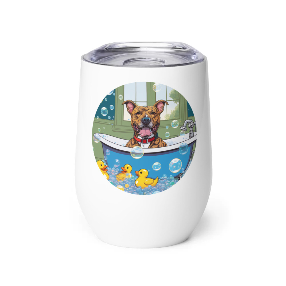 PugMug Custom Tony Hawk Wine Tumbler