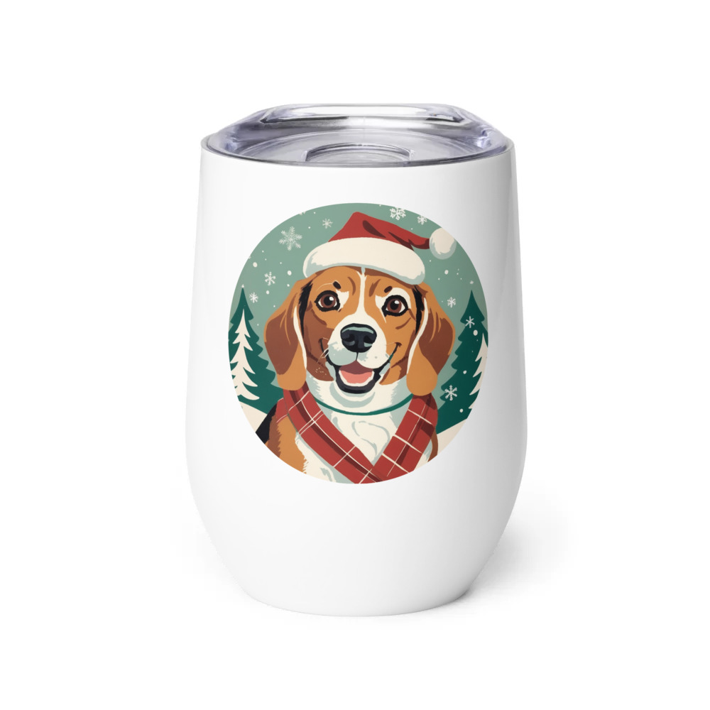 PugMug Custom Munchkin Wine Tumbler