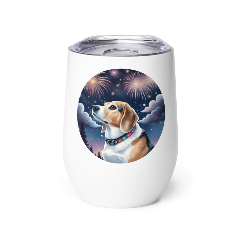 PugMug Custom Munchkin Wine Tumbler