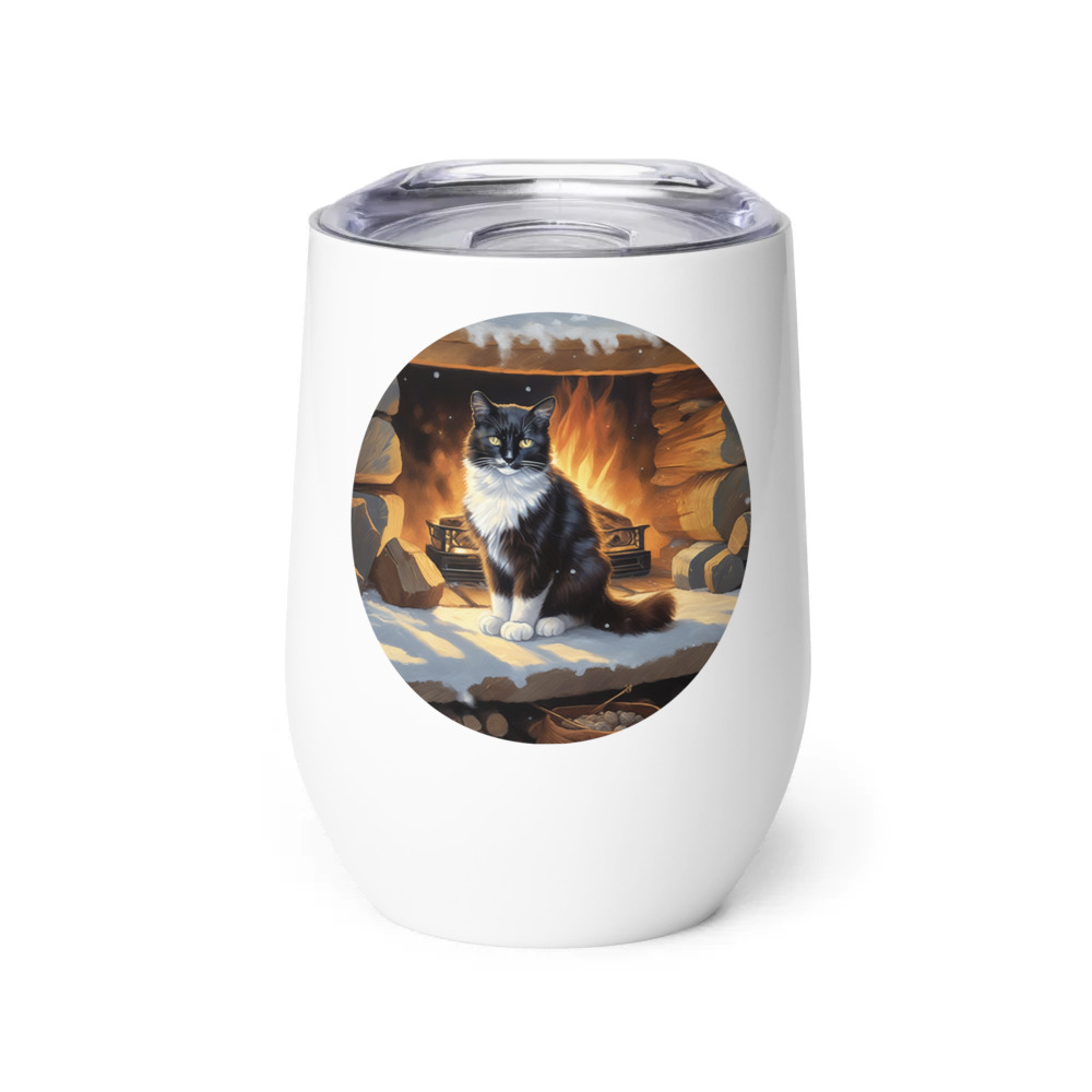 PugMug Custom Peerie Wine Tumbler