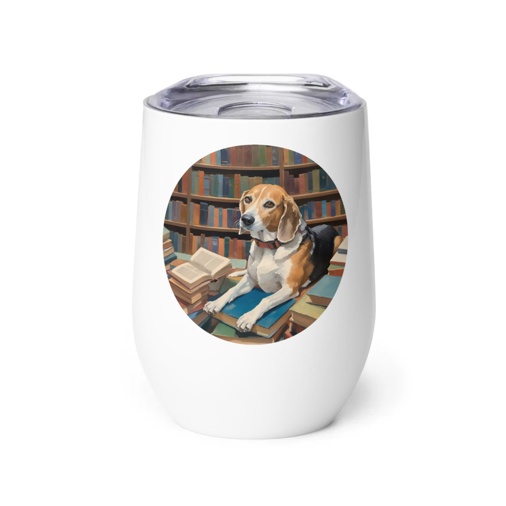 PugMug Custom Munchkin Wine Tumbler