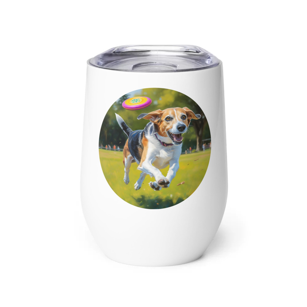 PugMug Custom Munchkin Wine Tumbler