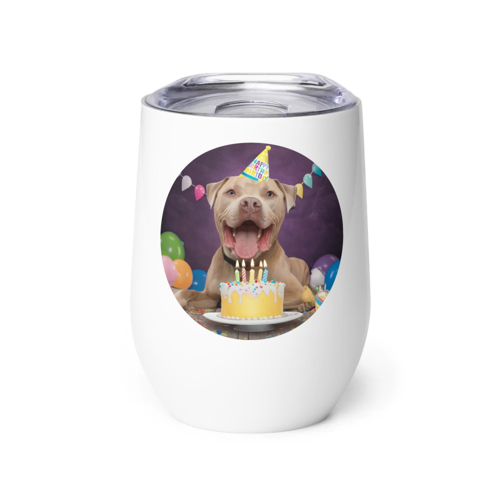 PugMug Custom squishmallow Wine Tumbler
