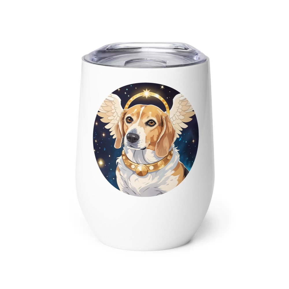 PugMug Custom Munchkin Wine Tumbler