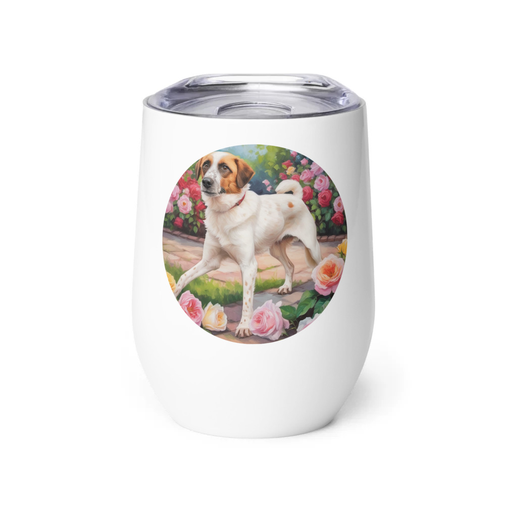PugMug Custom Hazim Wine Tumbler