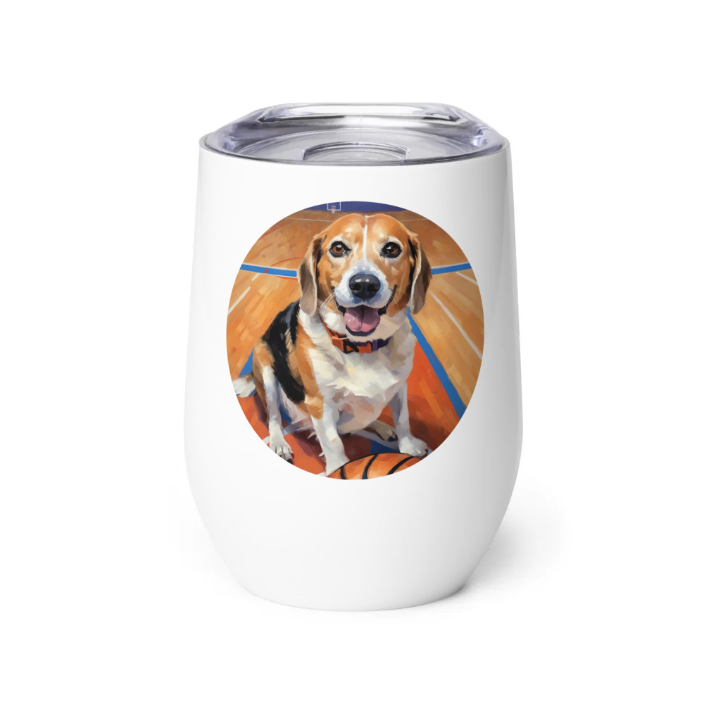 PugMug Custom Munchkin Wine Tumbler