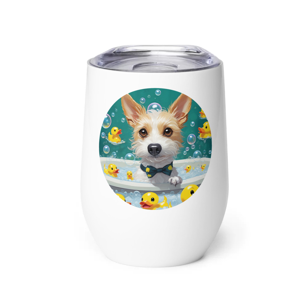 PugMug Custom Luna Wine Tumbler