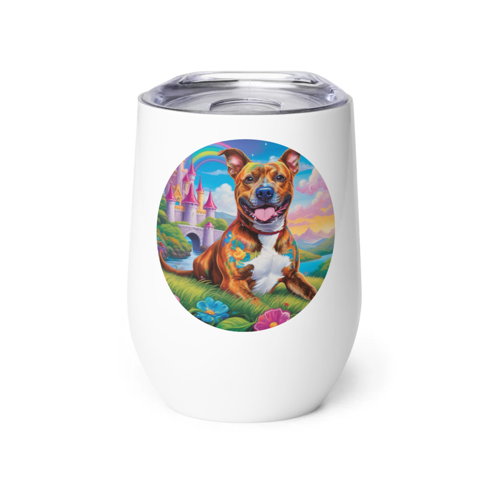PugMug Custom Tony Hawk Wine Tumbler