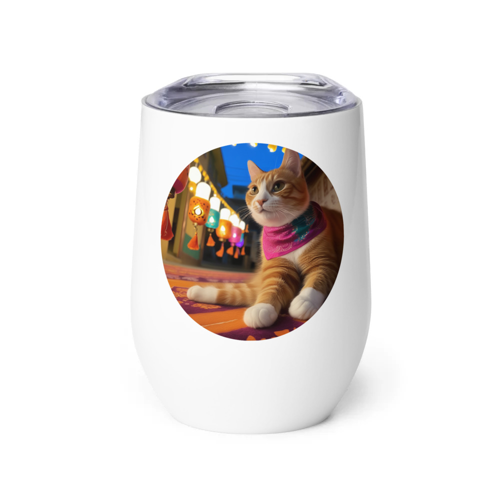 PugMug Custom Jack Jack Wine Tumbler