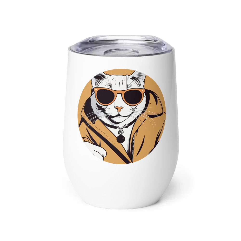 PugMug Custom Jack Jack Wine Tumbler
