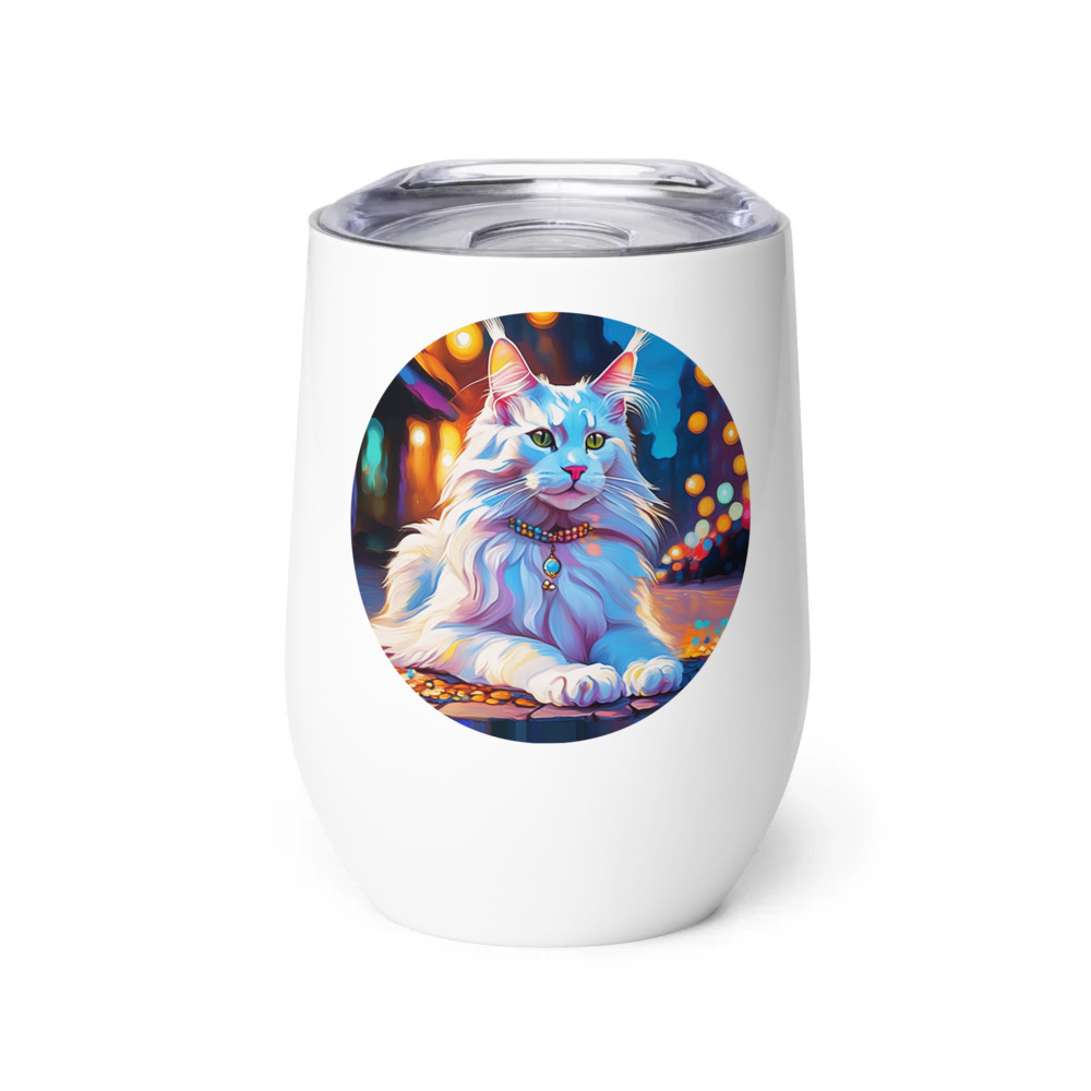 PugMug Custom Pet Wine Tumbler