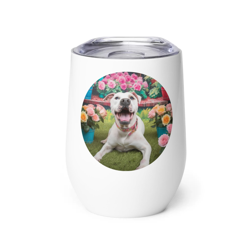PugMug Custom Melody Wine Tumbler
