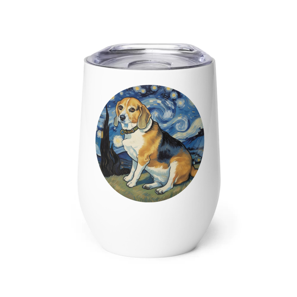 PugMug Custom Munchkin Wine Tumbler