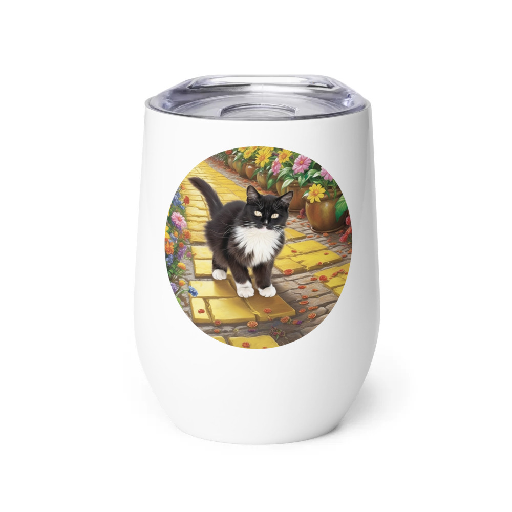 PugMug Custom Peerie Wine Tumbler
