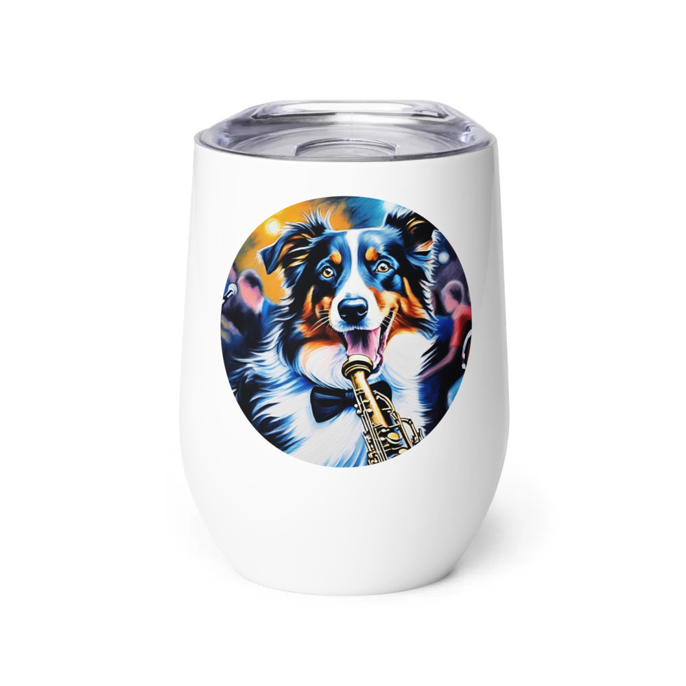 PugMug Custom Pet Wine Tumbler